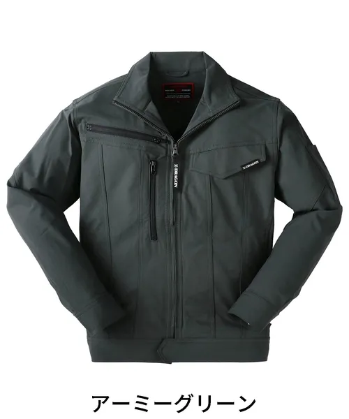 製品制電ストレッチジャンパー※SLIM FIT※ 画像6