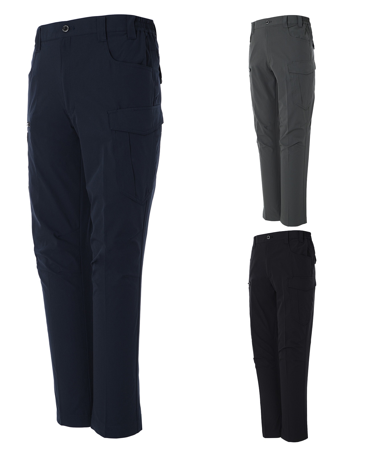 製品制電ストレッチノータックカーゴパンツ※SLIM FIT※