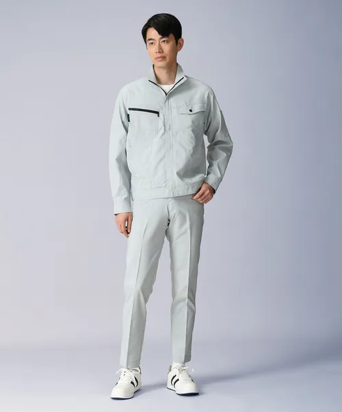 エコ製品制電ストレッチ長袖ジャンパー※SLIM FIT※ 画像2