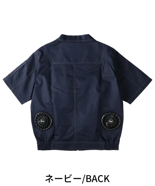 空調服(R)半袖ブルゾン 画像3
