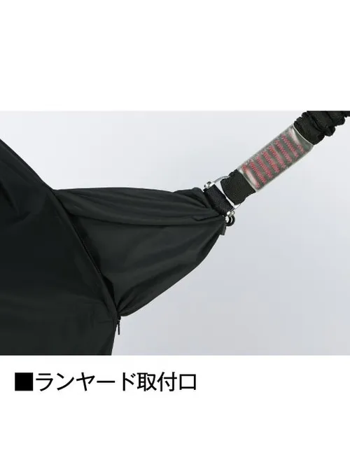 空調服(R) 半袖ブルゾン＋14.4V瞬間冷却超大容量ターボハイパワーファン対応スターターキット（ファンレッド）※ケーブル差込口は円形 画像16
