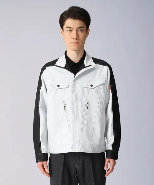 製品制電ストレッチ長袖ジャンパー ※SLIM FIT※ 画像10