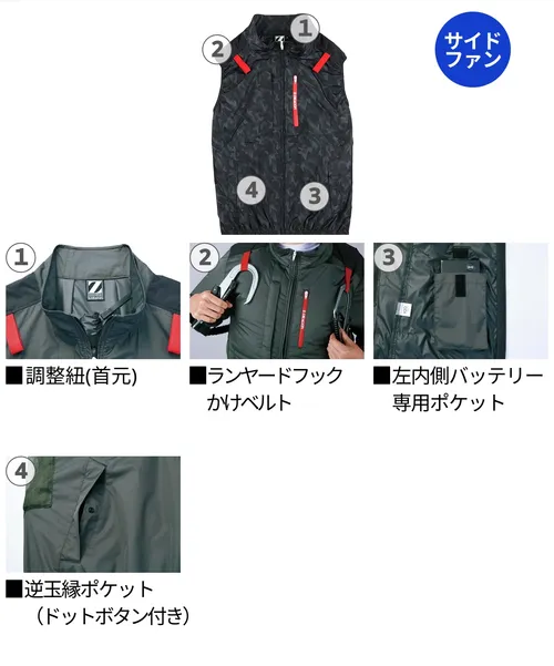 空調服(R)ベスト 画像7