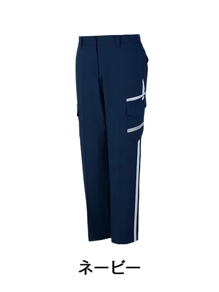 エコ製品制電ストレッチレディースカーゴパンツ　※SLIM FIT※
