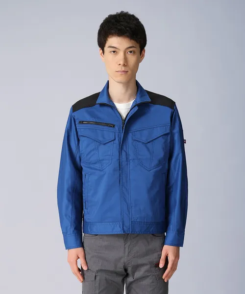 製品制電ストレッチ長袖ジャンパー※SLIM FIT※ 画像18