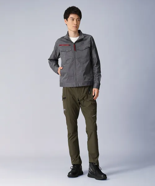 エコストレッチ長袖ジャンパー※SLIM FIT※ 画像2