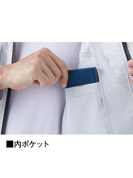 製品制電ストレッチ長袖ジャンパー※SLIM FIT※ 画像11