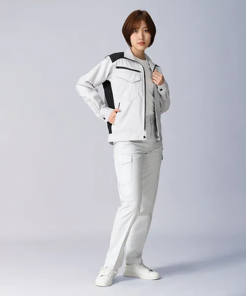 製品制電ストレッチジャンパー※SLIM FIT※ 画像3