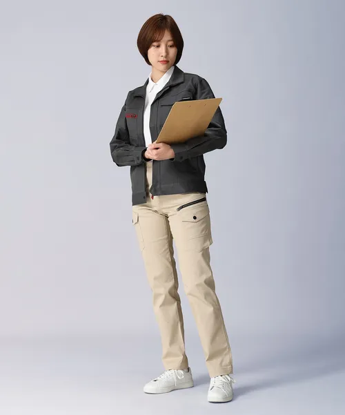 エコ製品制電ストレッチジャンパー※SLIM FIT※ 画像4