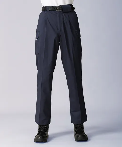 製品制電ストレッチワンタックカーゴパンツ 画像7