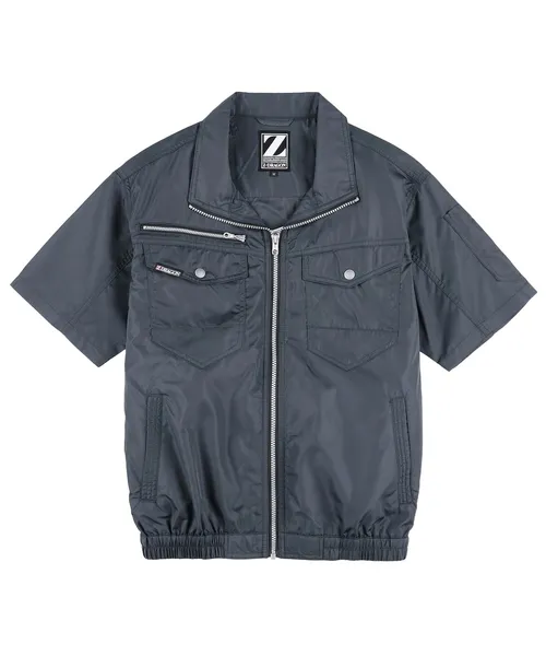 空調服(R)半袖ブルゾン＋14.4V瞬間冷却超大容量ターボハイパワーファン対応スターターキット（ファンブラック）＋インナー（ブラックカモフラ）付フルセット 画像7