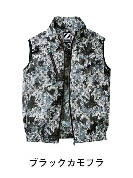 空調服(R)ベスト＋スターターキット　25V超大風量連続モード搭載（ファンブラック） 画像7
