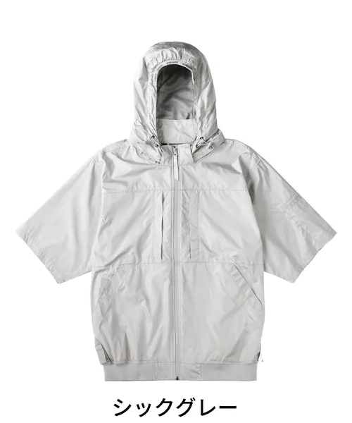 空調服(R)半袖ブルゾン（フード付） 画像6
