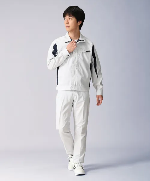 エコ製品制電ストレッチ長袖ジャンパー※REGULAR※ 画像2