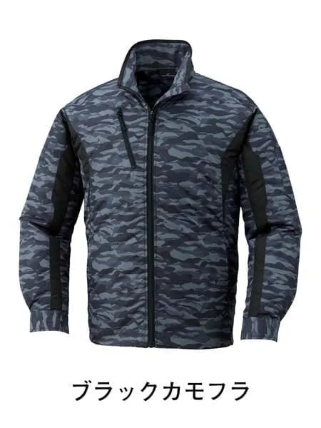 空調服(R)長袖ジャケット＋18.0V超大風量瞬間冷却ターボハイパワーファン対応スターターキット（ファンレッド） 画像3