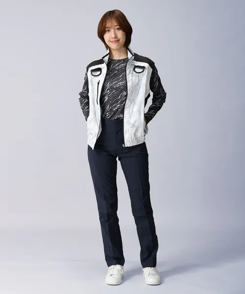 空調服(R)長袖ブルゾン＋14.4V瞬間冷却超大容量ターボハイパワーファン対応スターターキット（ファンブラック）＋インナー（ブラックカモフラ）付フルセット 画像2