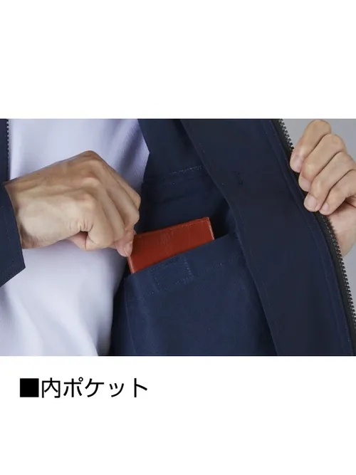 製品制電ストレッチ長袖ジャンパー※SLIM FIT※ 画像9