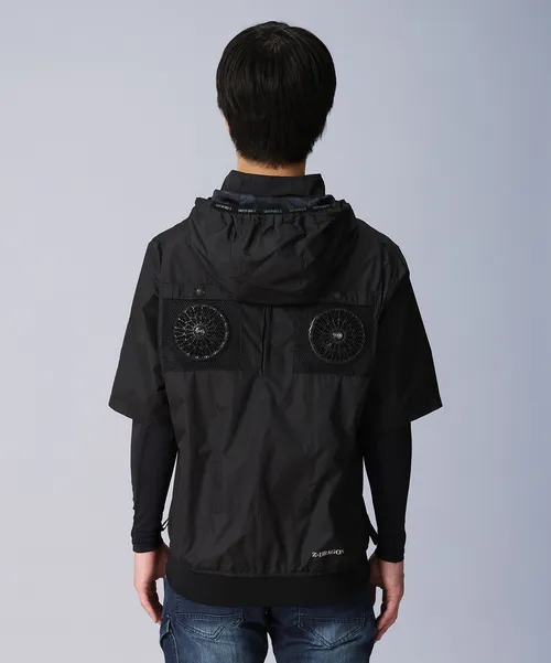 空調服(R)半袖ブルゾン（フード付） 画像13
