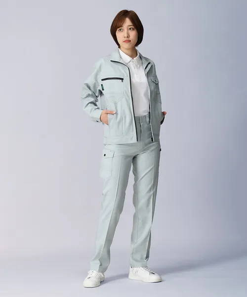 エコ製品制電ストレッチジャンパー※SLIM FIT※ 画像3