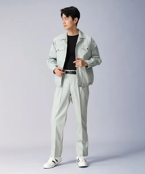 製品制電ツータックパンツ 画像2