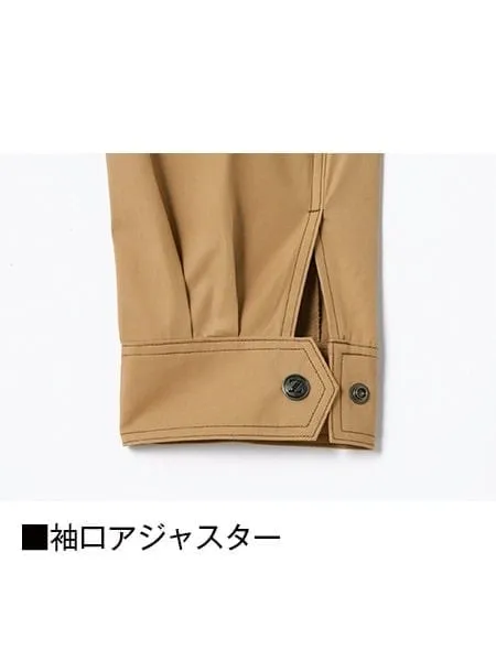 空調服(R)長袖ブルゾン＋14.4V瞬間冷却超大容量ターボハイパワーファン対応スターターキット（レッド）※ケーブル差込口は円形 画像11