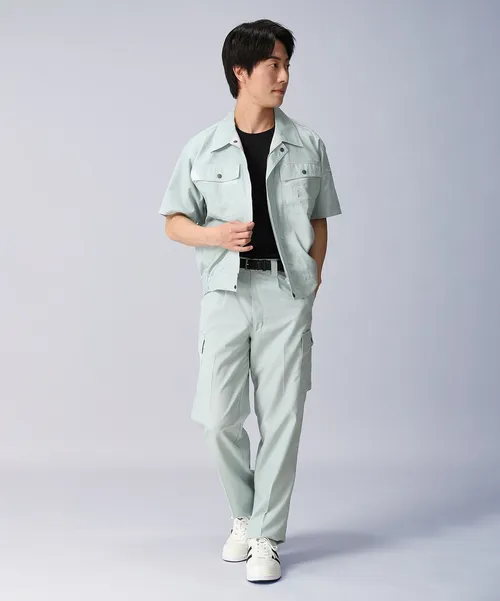 エコ製品制電半袖ブルゾン 画像2