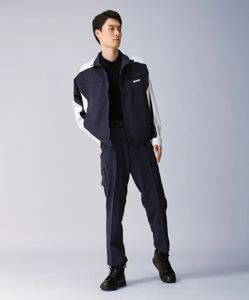 エコ製品制電ストレッチノータックカーゴパンツ※SLIM FIT※ 画像2