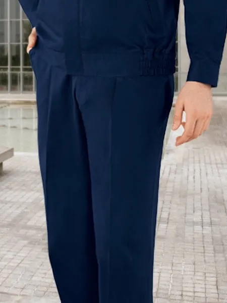 製品制電ストレッチワンタックパンツ