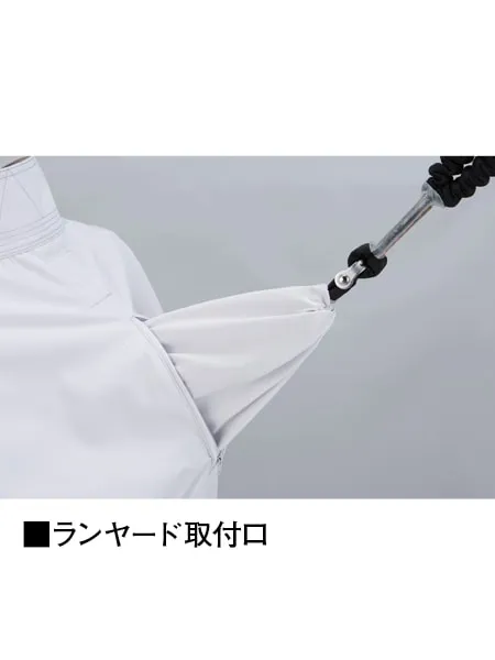 空調服(R)半袖ブルゾン＋18.0V超大風量瞬間冷却ターボハイパワーファン対応スターターキット（ファングレー） 画像13