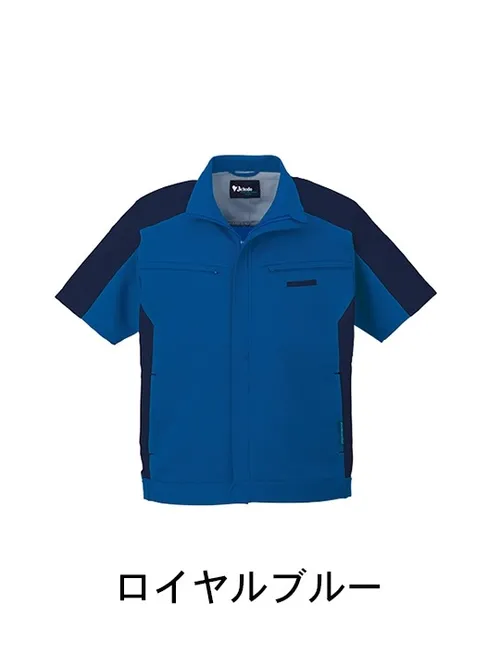 エコ製品制電ストレッチ半袖ジャンパー ※SLIM FIT※ 画像6