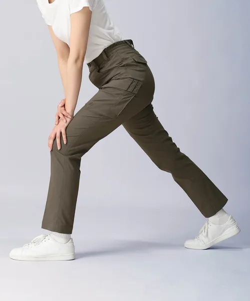 エコ製品制電ストレッチレディースカーゴパンツ※REGULAR※ 画像3