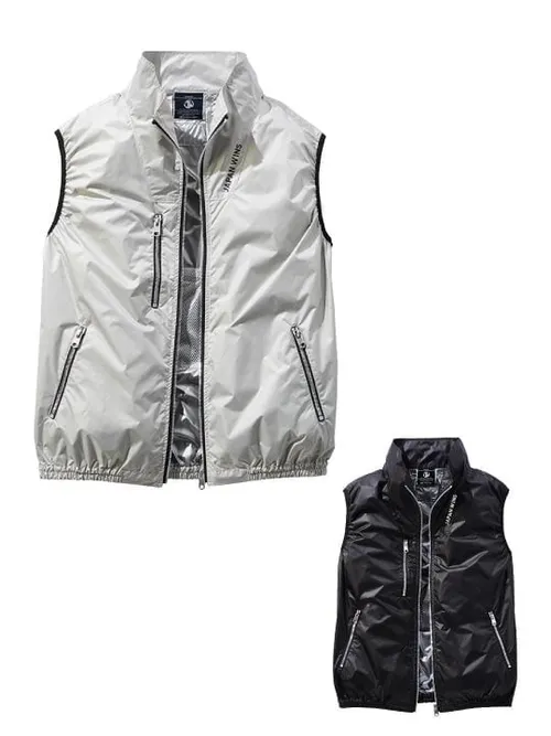 空調服(R) ベスト＋14.4V瞬間冷却超大容量ターボハイパワーファン対応スターターキット（ファンブラック）※ケーブル差込口は円形 画像2