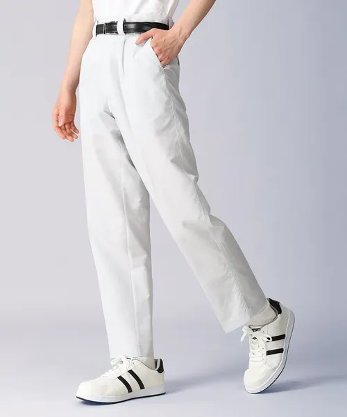 吸汗速乾ワンタックパンツ 画像3
