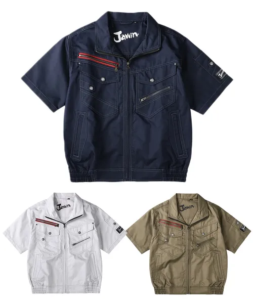 空調服(R)長袖ブルゾン＋スターターキット　25V超大風量連続モード搭載（ファンブルー） 画像2