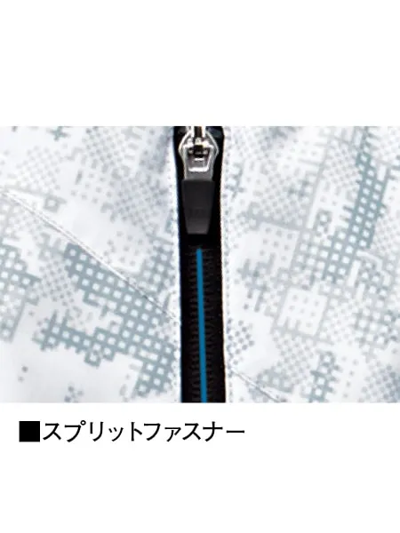 空調服(R)ベスト＋14.4V瞬間冷却超大容量ターボハイパワーファン対応スターターキット（ファンチャコールグレー）※ケーブル差込口は円形 画像12
