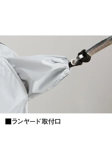 空調服(R)半袖ブルゾン＋18.0V超大風量瞬間冷却ターボハイパワーファン対応スターターキット（ファンブラック） 画像12
