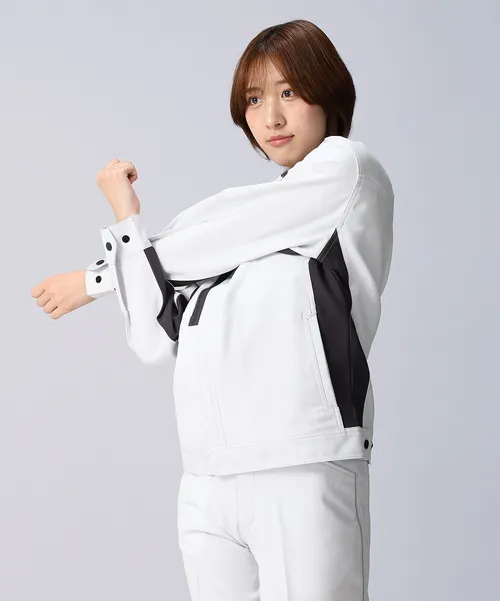 製品制電ストレッチジャンパー　※SLIM FIT※ 画像3