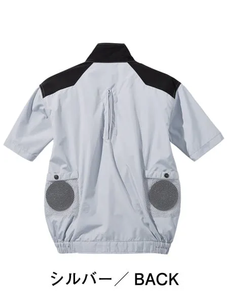 空調服(R)半袖ブルゾン＋18.0V超大風量瞬間冷却ターボハイパワーファン対応スターターキット（ファングレー） 画像4