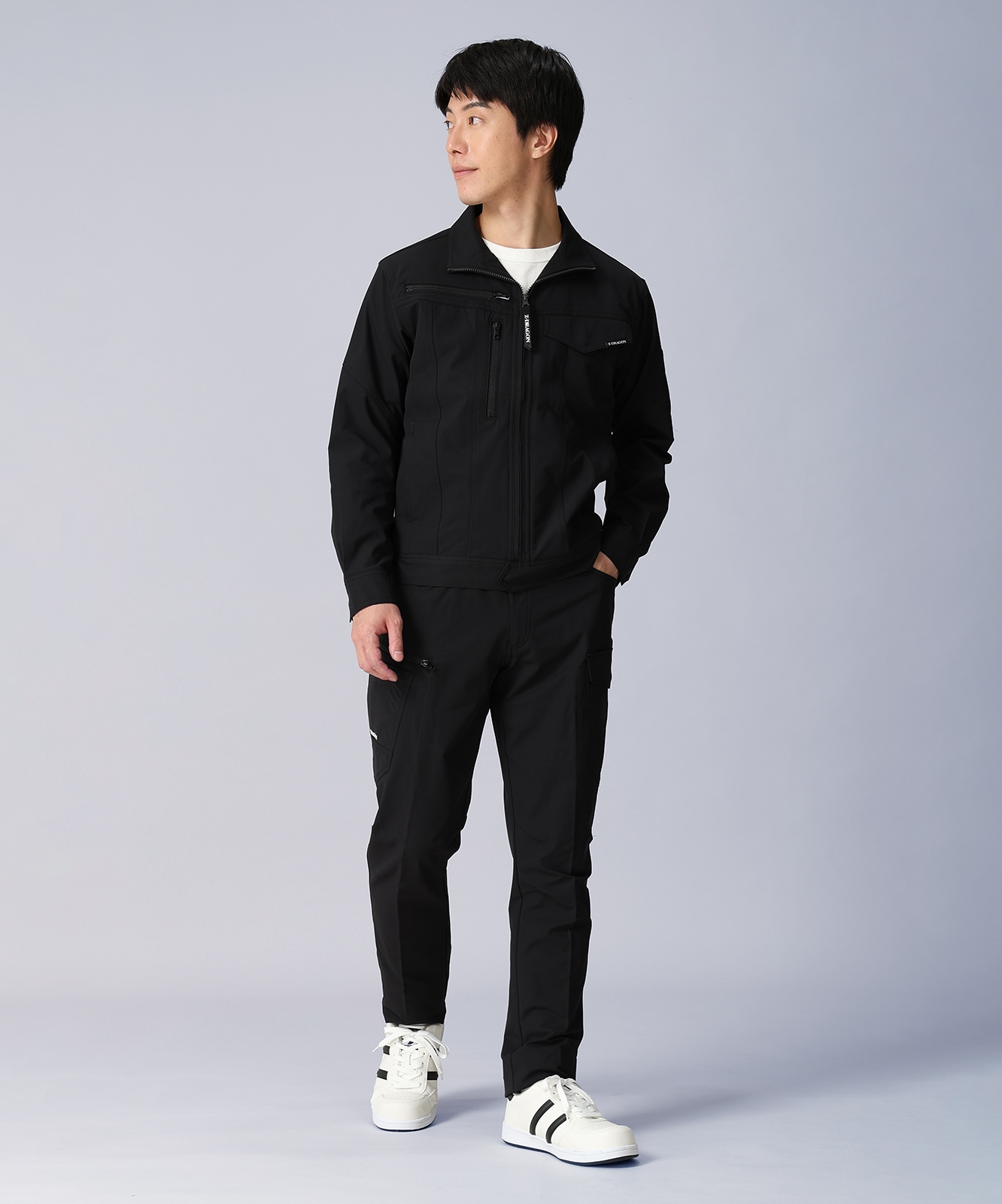 製品制電ストレッチジャンパー※SLIM FIT※