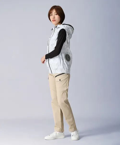 空調服(R)ベスト（フード付）(ファン無し) 画像4