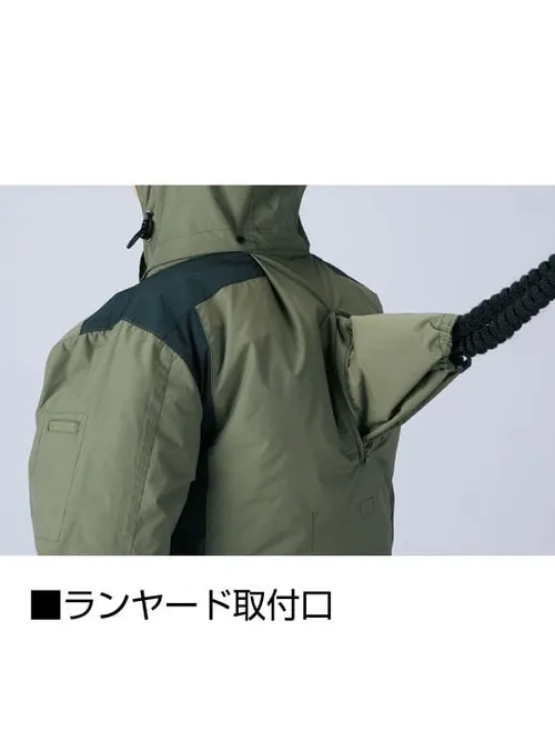 空調服(R)ベスト＋14.4V瞬間冷却超大容量ターボハイパワーファン対応スターターキット（ファンブラック）※ケーブル差込口は円形 画像15